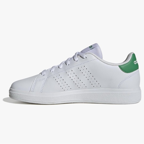 Adidas White and Green Women's Sneakers - Size 8.5 - Picture 10 of 12